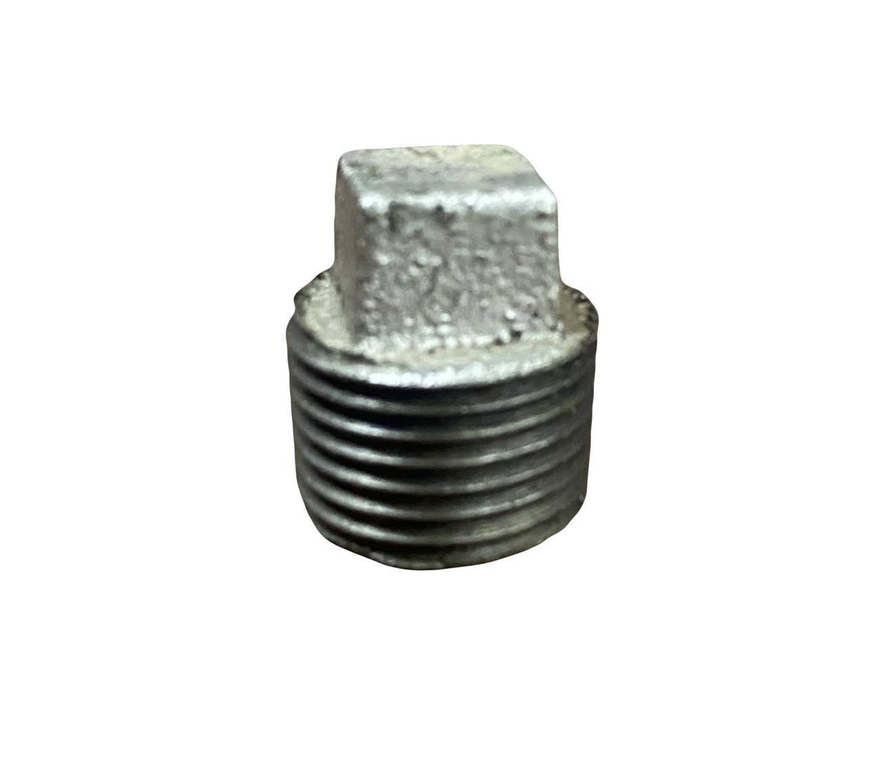 Tapon Macho Galvanizado 1/2